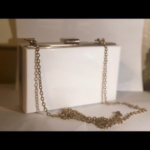 Hard plastic handbag